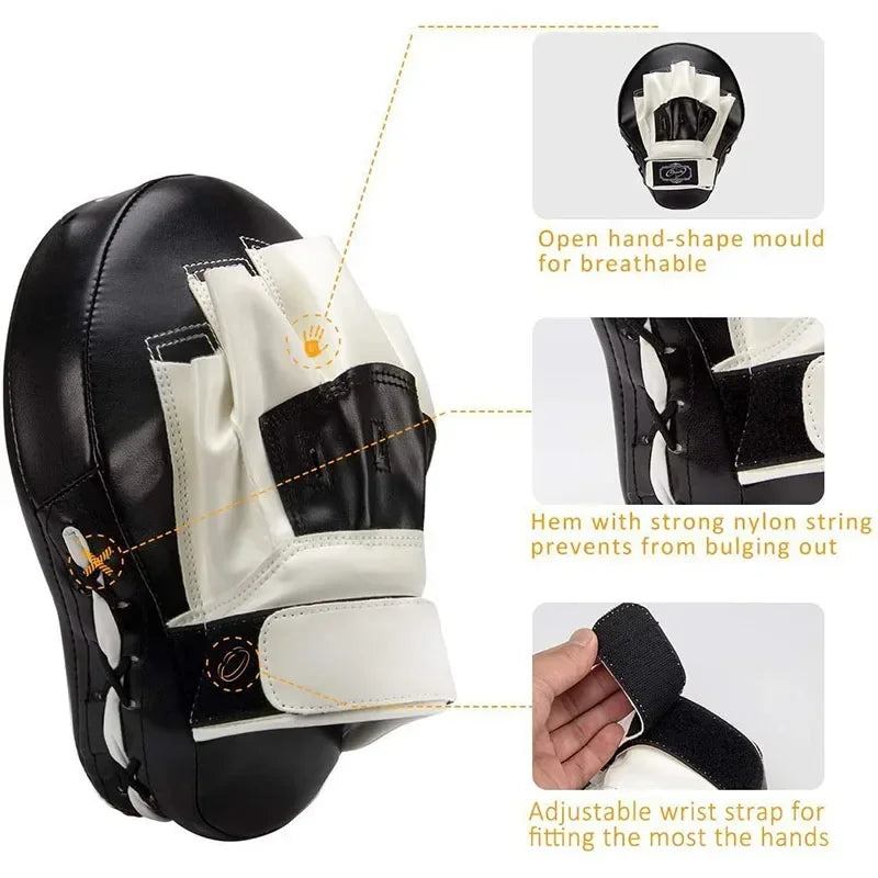 Curved Boxing Pads